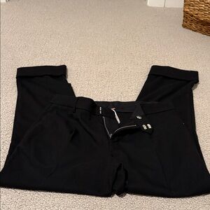 Free People Black Trousers